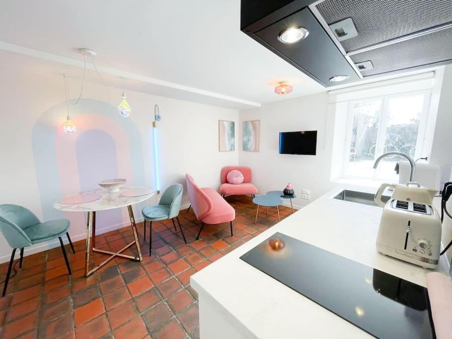 Appartement Aquaroom Rdc - Plage 50M - Rue Gratuite Saint-Malo Bagian luar foto