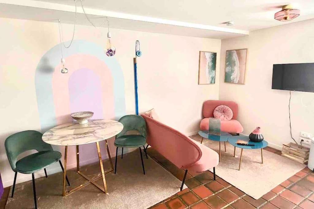 Appartement Aquaroom Rdc - Plage 50M - Rue Gratuite Saint-Malo Bagian luar foto